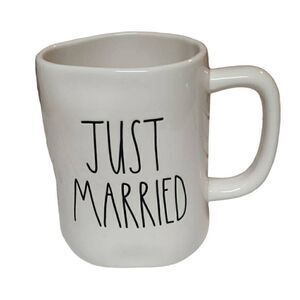 Rae Dunn JUST MARRIED Mug